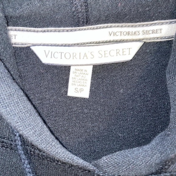 Y2k Victoria’s Secret black hoodie - Picture 3 of 4